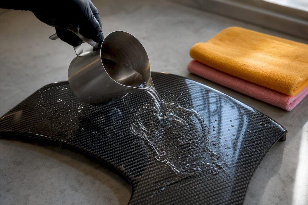 Warm water testing self-healing PPF