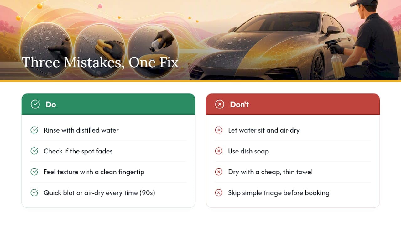 Three Mistakes I See Constantly (and the One Habit That Fixes Most of Them) — overview diagram